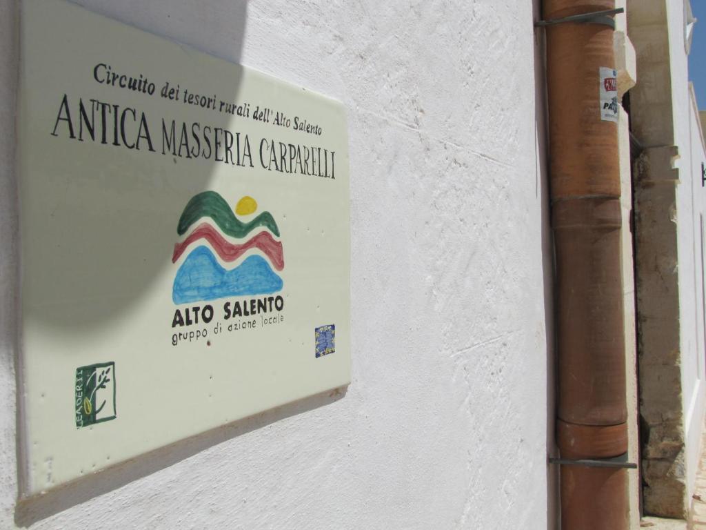 奥斯图尼 Antica Masseria Carparelli旅馆 外观 照片